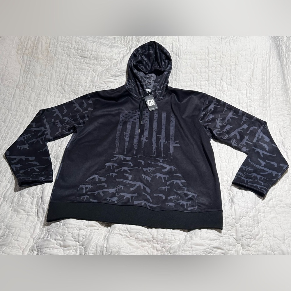 Men’s Black Size 5XL NWT GH Hoodie